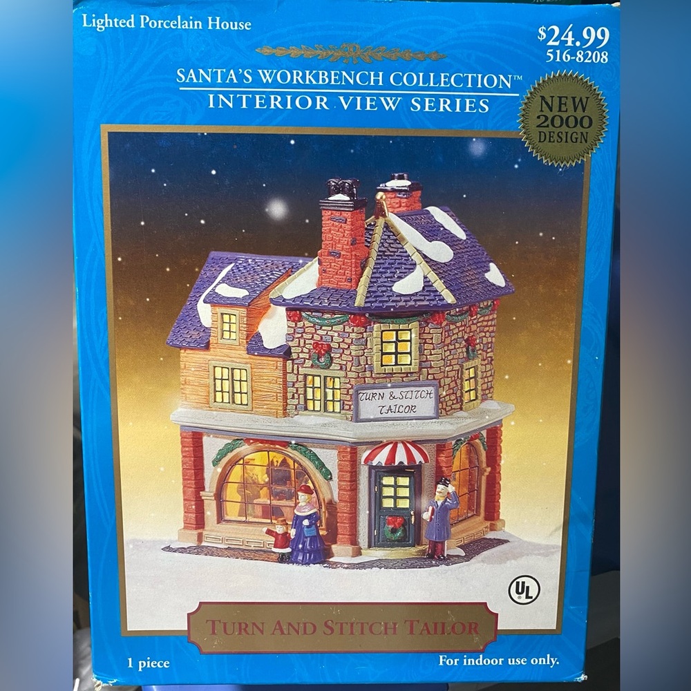Lighted Porcelain House